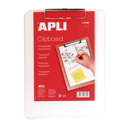 CLIPBOARD APLI A4 PLÁSTICO