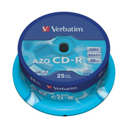 BOBINA 25 CD-R VERBATIM 52X...