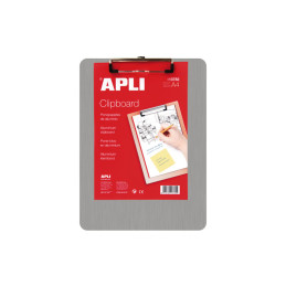 CLIPBOARD APLI A4 ALUMINIO