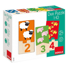 PUZZLE DUO GOULA 1-10