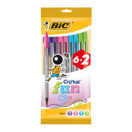 PACK 8 BOLÍGRAFOS BIC...