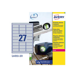 CAJA 20h ETIQUETAS AVERY...