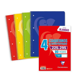 PACK 4 CUADERNOS...