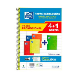 PACK 4+1 CUADERNOS OXFORD...