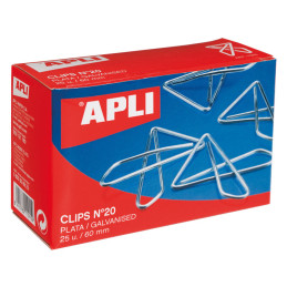 CAJA 25 CLIPS APLI MARIPOSA...