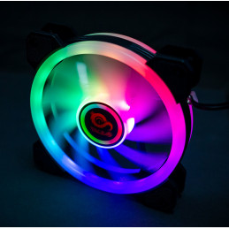 VENTILADOR CAJA RGB IRIS...