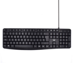 EW3001 TECLADO USB QWERTY...