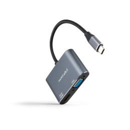 CONVERSOR USB-C A HDMI/VGA...