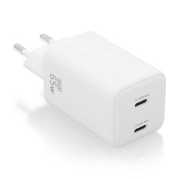 CARGADOR GAN 65W, 2XUSB-C...